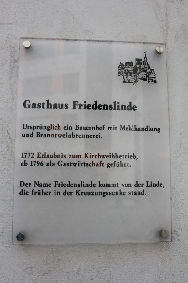 Hotel Zur Friedenslinde Nürnberg Dış mekan fotoğraf